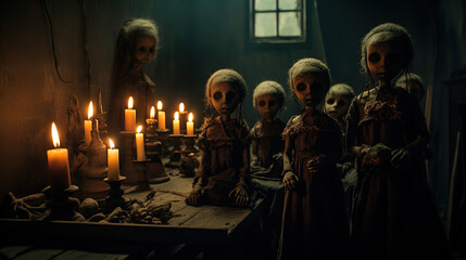 Fototapeta premium halloween horror