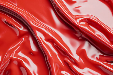 Red latex texture surface background - obrazy, fototapety, plakaty