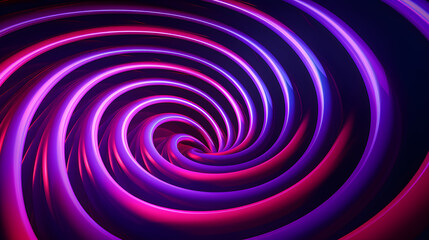 Obraz premium Graphic design art of abstract illusion of spiral