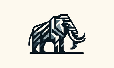 elephant vector logo