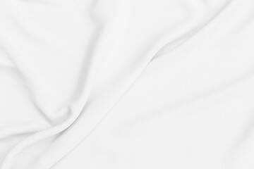 Simple white fabric background, blank fabric texture background