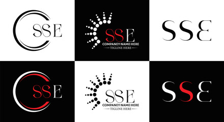 SES logo. S E S design. White SES letter. SES, S E S letter logo SET design. Initial letter SES linked circle uppercase monogram logo. S E S letter logo SET vector design. SES letter logo design five 