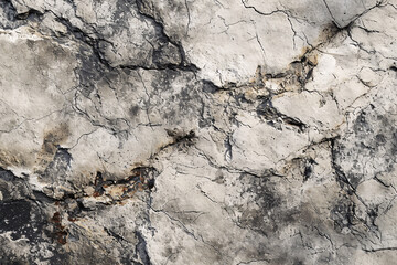 Cracked gray stone surface texture background