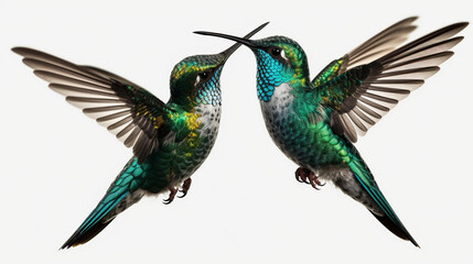 Obraz premium Hummingbird in the Flower