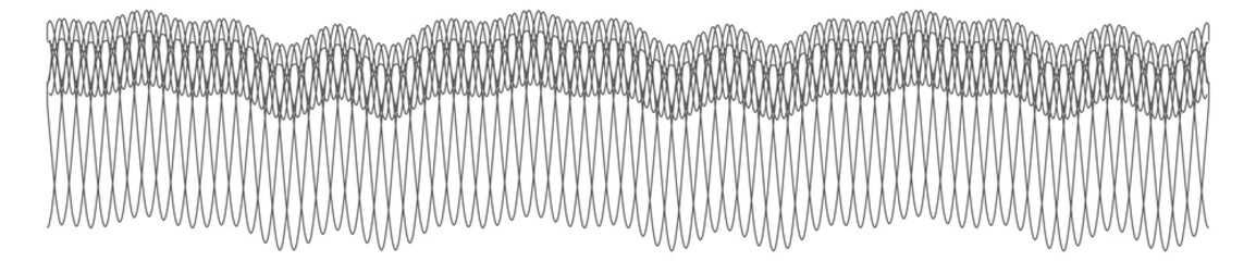 Money watermark border. Guilloche line pattern template