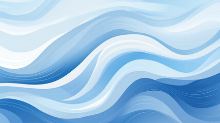 Fototapeta premium Abstract background inspired by Chambray Blue hues, delicate patterns, harmonious shapes, and dreamy colors to create a visually stunning and emotionally resonant visual display Ai Generativ