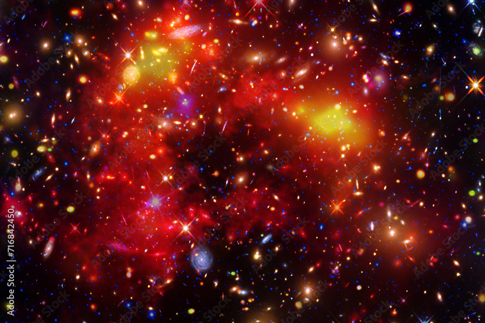 Canvas Prints space and galaxy. the elements of this image furnished by nasa.