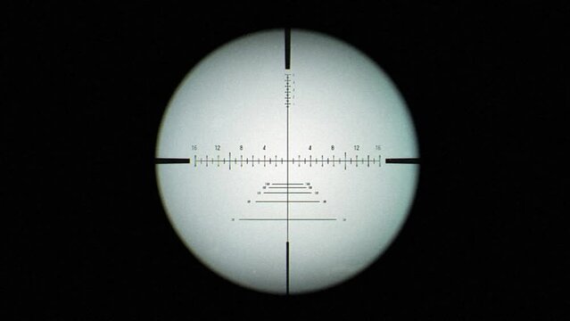 Lens effect viewfinder, Riple scop HUD, suitable for Military video overlays.