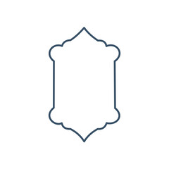 oriental Islamic style arches