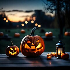Fototapeta premium jack o lantern