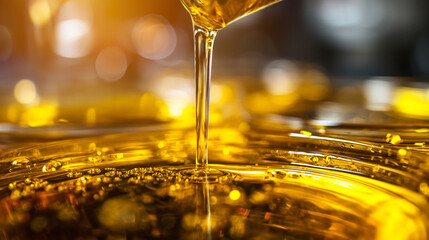 Base oils made from synthetic compounds