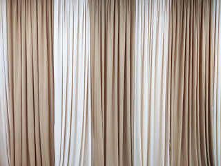 Striped Vintage Wood Texture Background in Brown and Gray Grunge Design