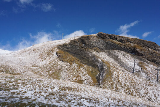snow mountain