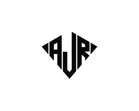 AJR logo design vector template