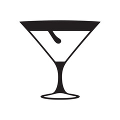 Cocktail Glass Vector