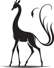 illustration of a giraffe 