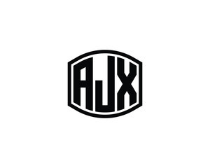 AJX Logo design vector template