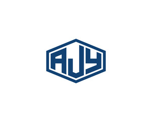 AJY Logo design vector template