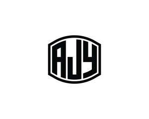 AJY Logo design vector template