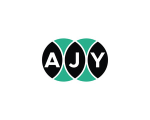 AJY Logo design vector template