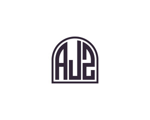 AJZ Logo design vector template