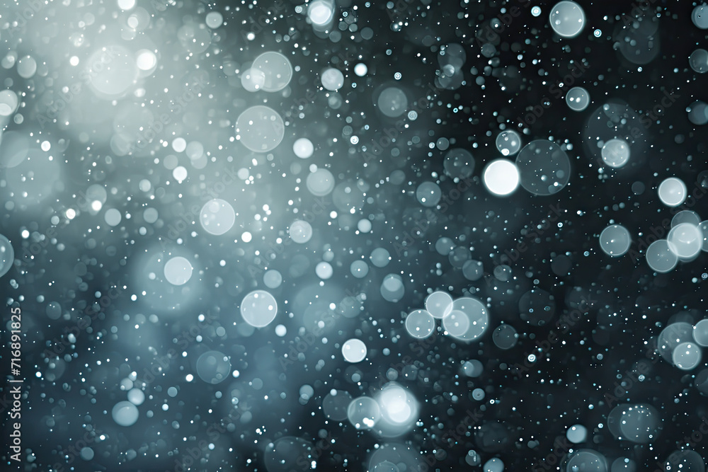 Aufkleber abstract white particle bokeh backdrop