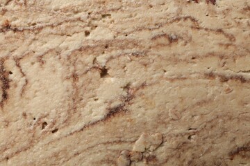 Tasty chocolate halva as background, closeup view