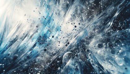 Winter's Whisper - An Artistic Ice Symphony