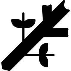 tree branch vector design.svg