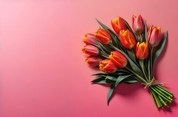 Obraz premium Spring day. Banner before mother's day