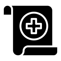 medical glyph icon