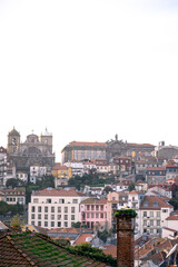 Fototapeta na wymiar ポルト歴史地区の夕方の風景