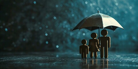 Secure your family's well-being with an umbrella of protection for their health and home.