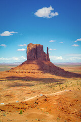 Monument Valley with shadows