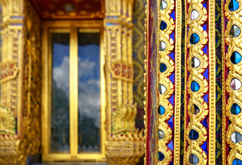 thai temple window