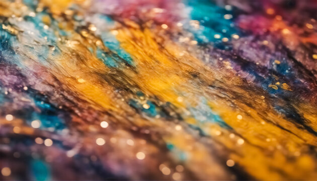 Caleidoscopio Cromatico- Astratto Sfondo Pittorico