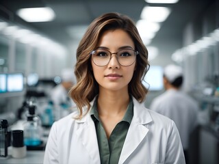 portrait of a female doctor