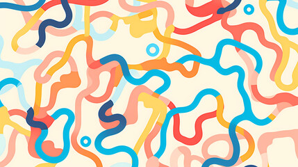 Cute graffiti art abstract background poster web page PPT, art background