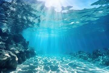 Fototapeta na wymiar underwater background