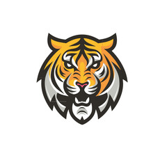 Fototapeta premium vector logo design illustration tiger