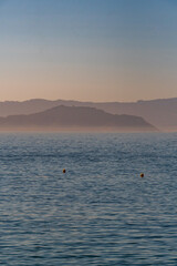 Obraz premium Paisaje en las Islas Cíes.