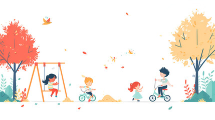 Obraz premium Playground Whimsy