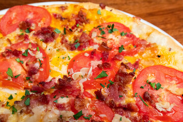 Tomato Bacon Cheese
