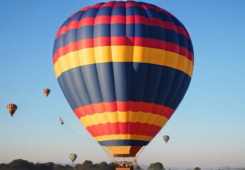 Naklejka premium hot air balloon