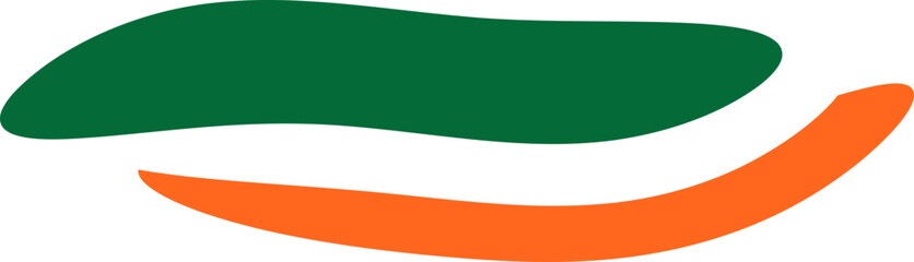 Indian Flag Independence Day Wavy