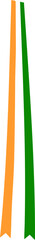 Indian Flag Independence Day Line Ribbon