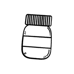 svg back to school doodle element set