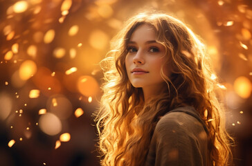 portrait of a woman ai generative art