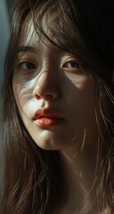 Close-up Photo of a Beautiful Asian Girl