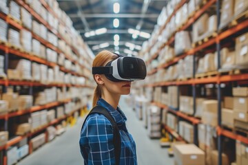 Virtual Reality Enhances Efficiency In Warehouse Management, Transforming Industries With Automation